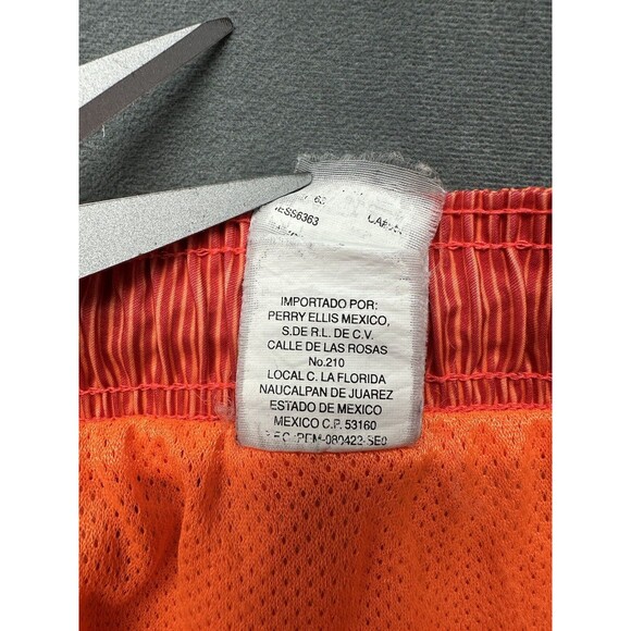 NIKE Swim Shorts Orange Red Multicolor Swim Trunks Men's XL Lined Colorful - Picture 7 of 13